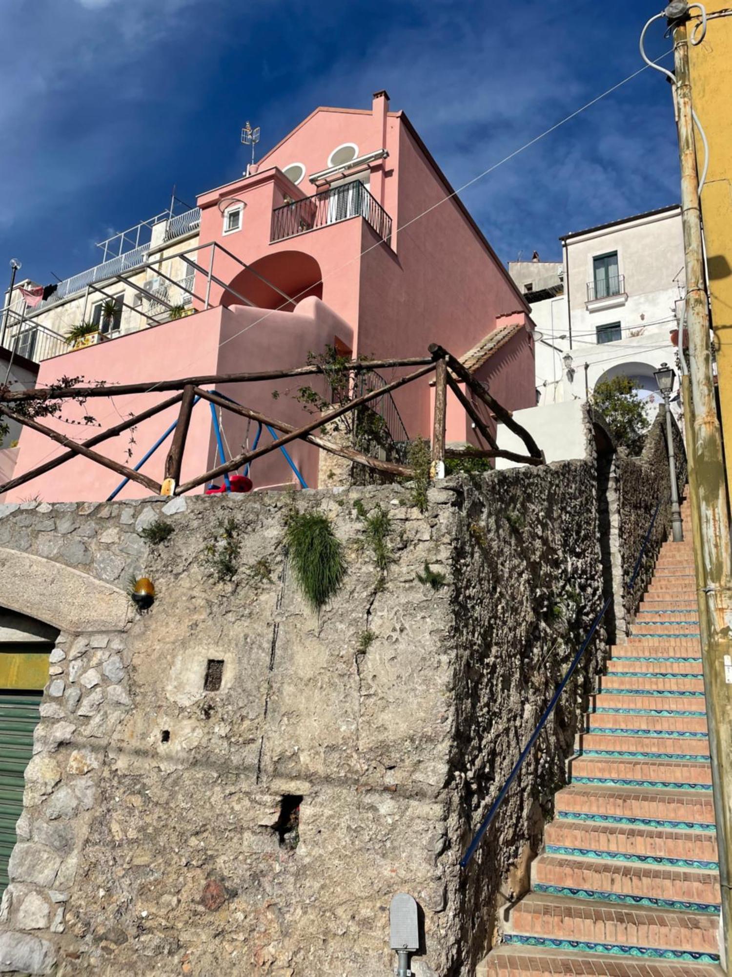 Casa Di Zia Rosaria Sea View Lägenhet Vietri Exteriör bild